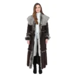Women’s Hooded Fur Long Coat