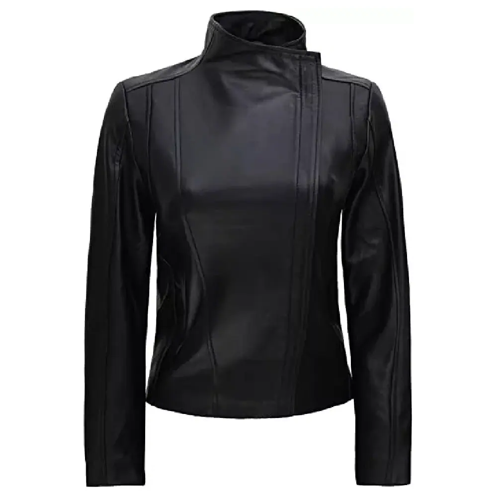 Women’s Black Genuine Lambskin Leather Jacket Women’s Leather Jacket