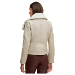 Women’s Leather Jacket Shearling