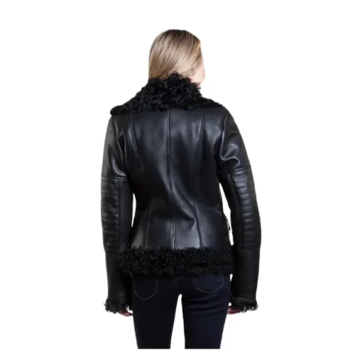 Women’s Leather Shearling Jacket
