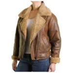 Women’s Shearling Leather Jacket