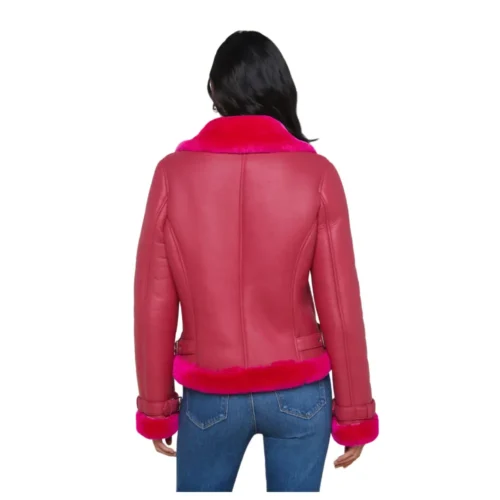 Women’s Shearling Leather Jacket