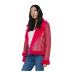 Women’s Shearling Leather Jacket