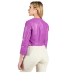Women’s Short Leather Jacket
