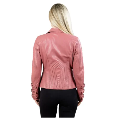 Womens Short Leather Jacket