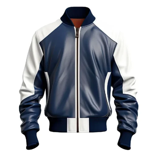 Men’s Bomber Leather Jacket