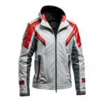 Men’s Hooded Bomber Leather Jacket
