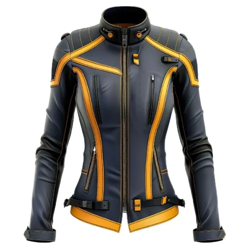 Women’s Biker Leather Jacket
