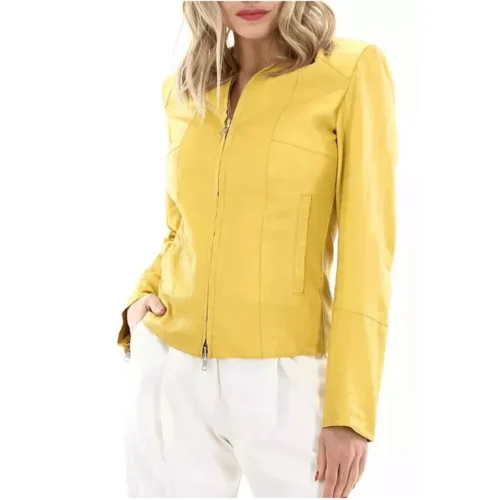 Women’s Biker Leather Jacket