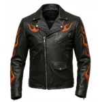 Men’s Biker Leather Jacket