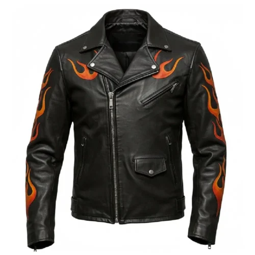Men’s Biker Leather Jacket