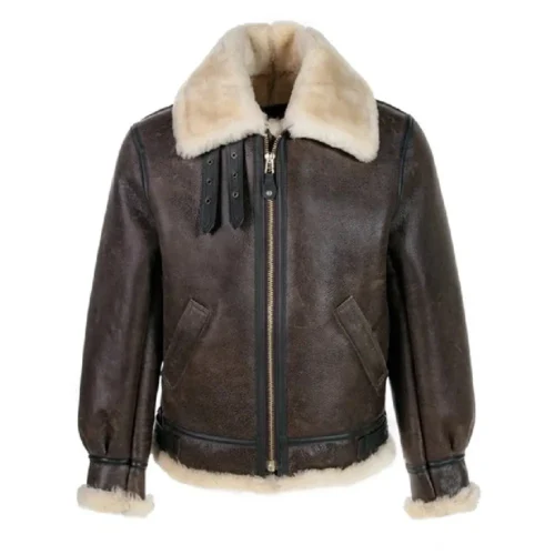 Men’s Bomber Leather Jacket