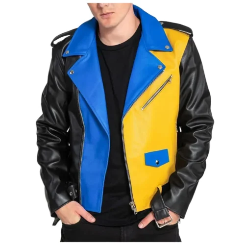 Men’s Biker Leather Jacket