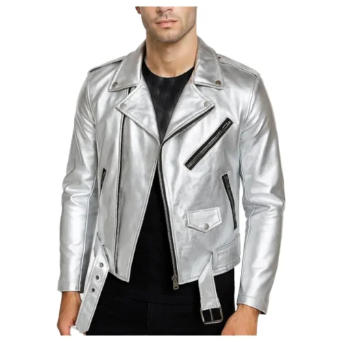 Men’s Biker Leather Jacket