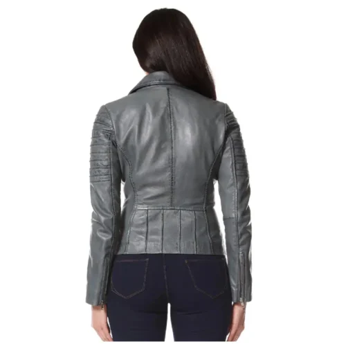 Women’s Biker Leather Jacket