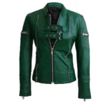 Women’s Biker Leather Jacket