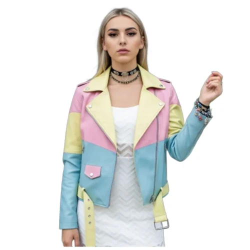 Women’s Biker Leather Jacket