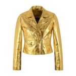 Women’s Leather Biker Jacket