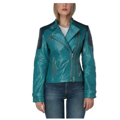 Women’s Leather Biker Jacket
