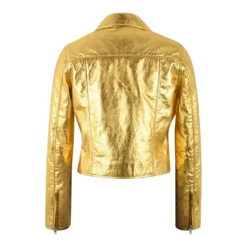Women’s Leather Biker Jacket