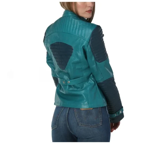 Women’s Leather Biker Jacket