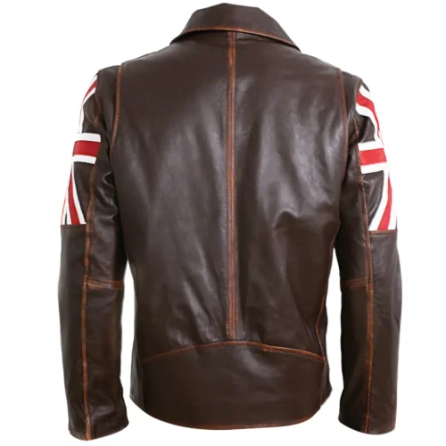 Men’s Leather Biker Jacket