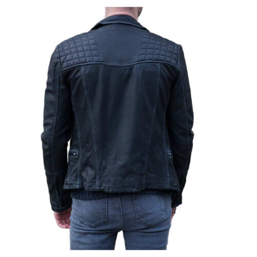 Men’s Leather Biker Jacket