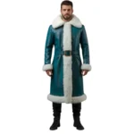 Men’s Leather Long Coat