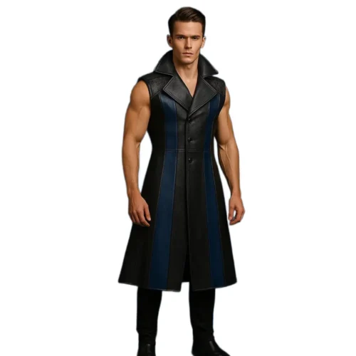 Men’s Long Vest Jacket