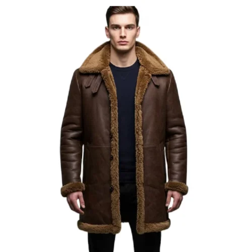 Men's Vintage Leather Coat