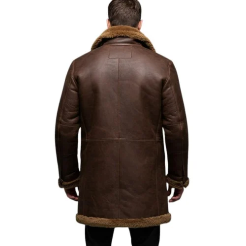 Men's Vintage Leather Coat