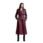 Women’s Leather Long Coat