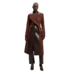 Women’s Leather Long Coat