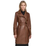 Women’s Leather Long Coat
