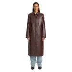 Women’s Leather Long Coat