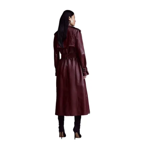 Women’s Leather Long Coat