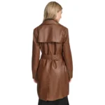 Women’s Leather Long Coat