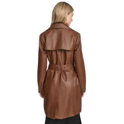 Women’s Leather Long Coat