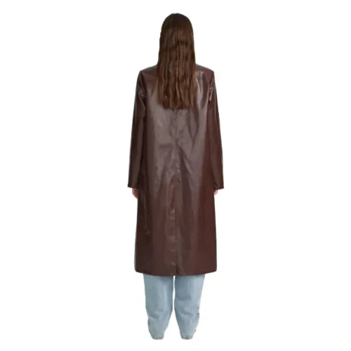 Women’s Leather Long Coat