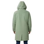 Men’s Denim Hooded Long Coat