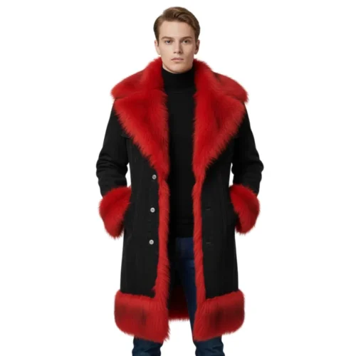 Men’s Denim Long Coat