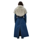 Women Denim Long Coat