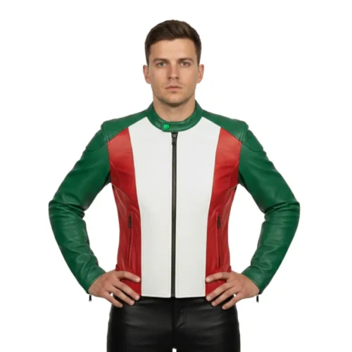 Men’s Biker Leather Jacket