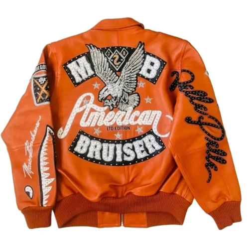 Men’s Bomber Leather Jacket