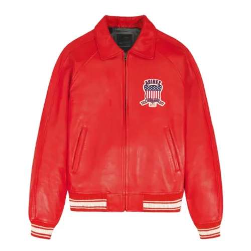 Men’s Bomber Leather Jacket