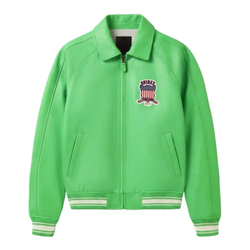 Men’s Bomber Leather Jacket