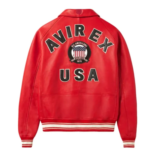 Men’s Bomber Leather Jacket
