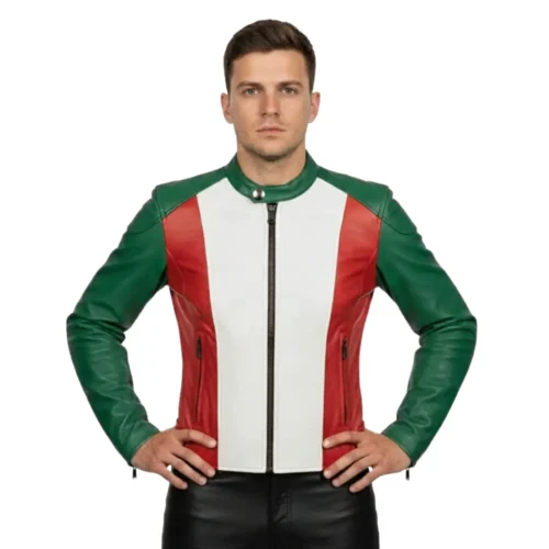 Men’s Biker Leather Jacket