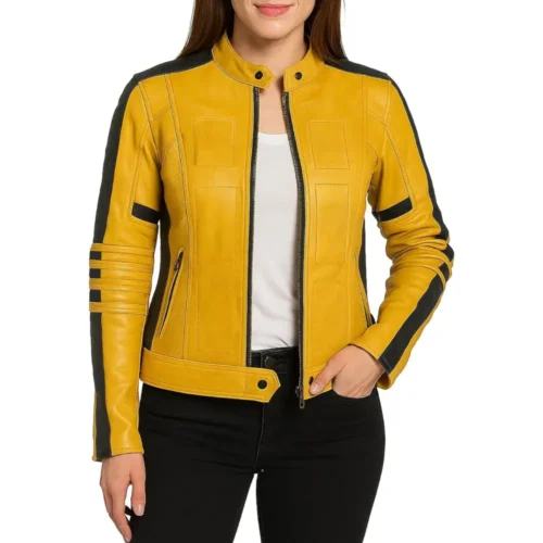 Women’s Biker Leather Jacket