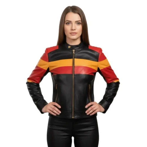 Women’s Biker Leather Jacket